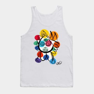 Cool Graffiti Art Joyful  Colorful Kid Tank Top